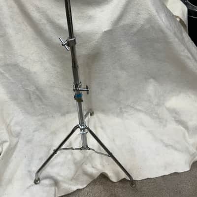 Ludwig Hercules Swivel foot/tube leg Straight Cymbal Stand (1285-CyS-12275) early 70's - chrome image 1