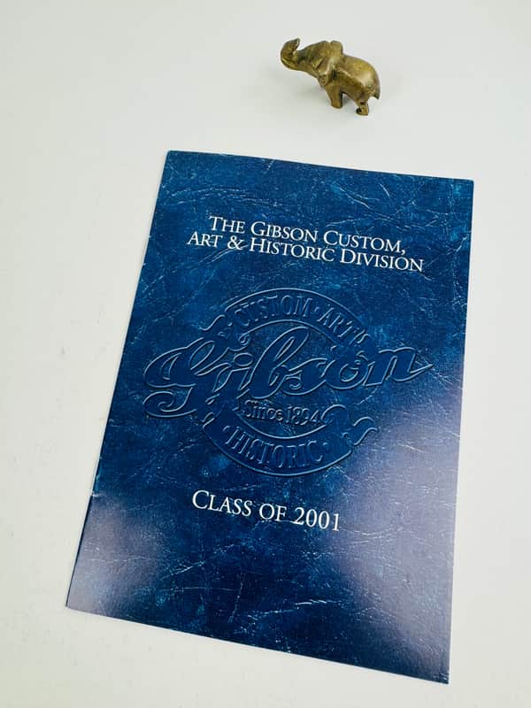 Immagine Gibson Custom Shop University Mini Brochure 2001 - 1