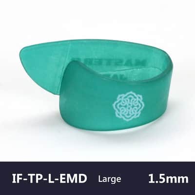 MASTER 8 JAPAN INFINIX HARD POLISH Large Thumb Pick – Emerald Green
