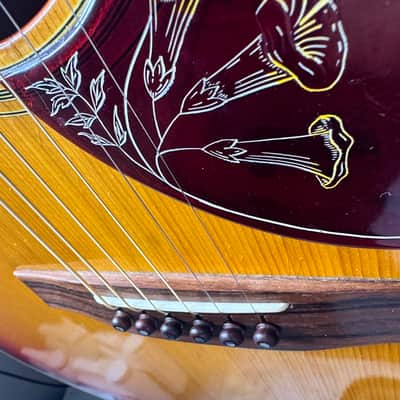 Gibson Hummingbird Custom 1974 - Cherry sunburst image 8