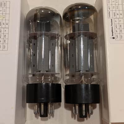 7027A RCA NOS Testing Matched Pair Tubes Dual Halo Getters / 7027 #2 image 4