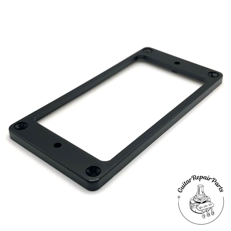 Allparts Allparts PC-0745-S23 Short Humbucking Pickup Rings - Non-slanted Black - Pack of 50 - New