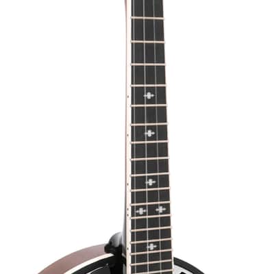 Gold Tone Banjolele-DLX Concert Scale Professional Banjo Ukulele Deluxe with Gig Bag image 8