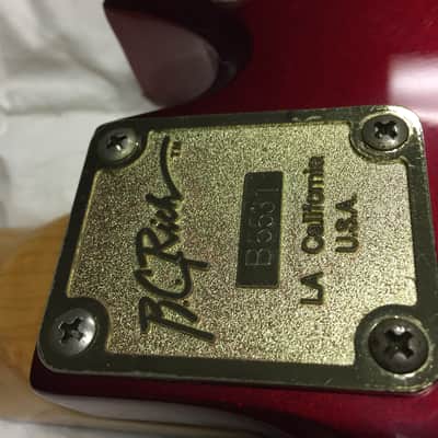 BC Rich Ironbird 80s Red image 10
