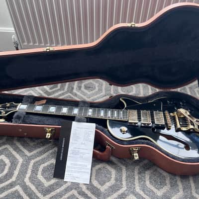 Gibson ES-Les Paul Custom Black Beauty 3-Pickup with Bigsby 2015 - Ebony VOS image 1