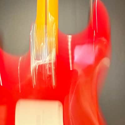Fender Eric Johnson 57 Strat-David Gilmour setup mid 90s? - Candy Apple Red image 8