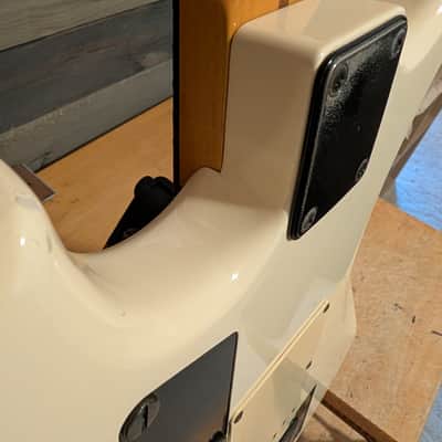 Casio MG-510 Electric Guitar MIDI Synth Controller 1980s White Very Good Condition image 18