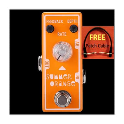 Tone City Phaser Summer Orange  Classic Four-Stage Phase MOSFET Triode! image 3