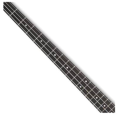ESP LTD B-204DX Bass Guitar - Red Burst image 3