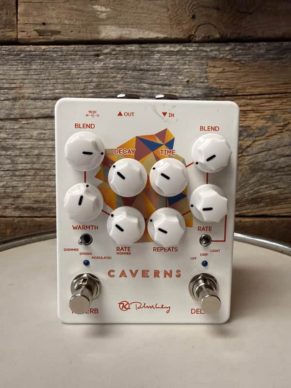 Keeley Caverns Reverb / Delay V2 2017 - Present - White image 1