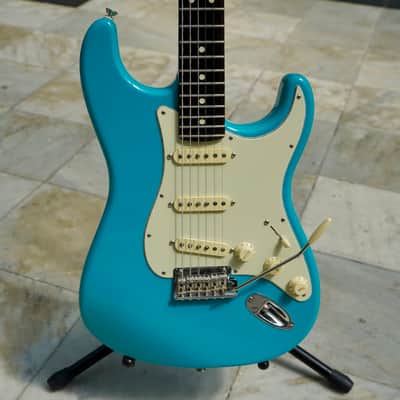 Fender American Professional II Stratocaster with Rosewood Fretboard Miami Blue (2021) image 4