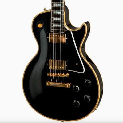 Gibson 1957 Les Paul Custom Reissue 2-Pickup VOS Ebony image 2