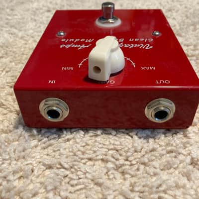 Vintage 47 Amps Clean Boost Module - Red image 3