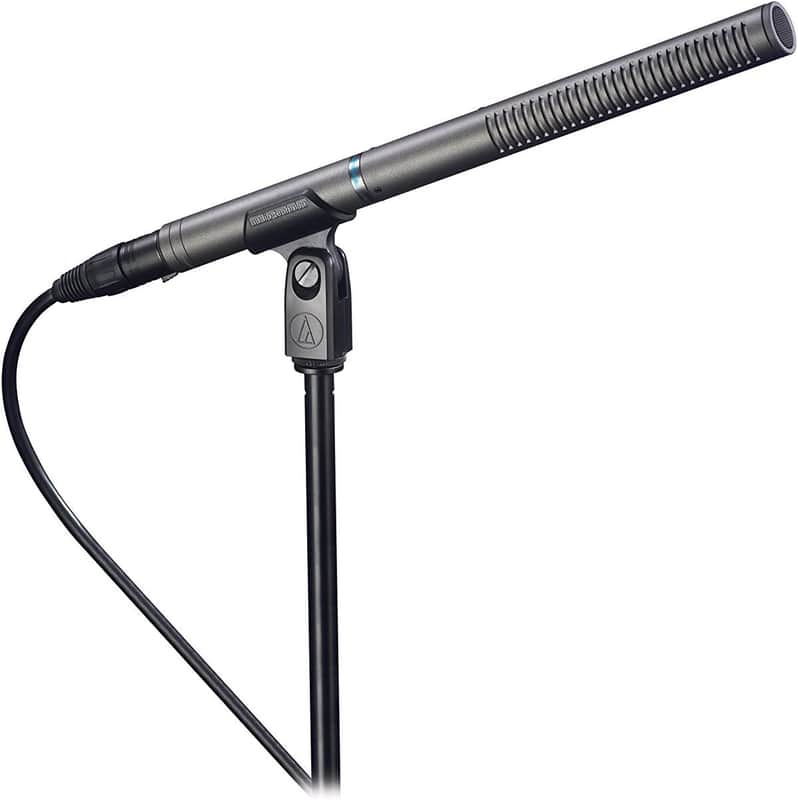 Audio-Technica AT897 Line/Gradient Shotgun Condenser Microphone – Brand New image 1