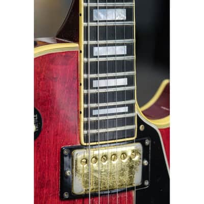 1976 Gibson Les Paul Custom wine red image 8
