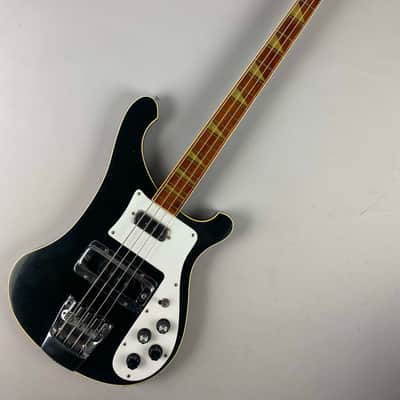 Rickenbacker 4001 - Black 1978 all original with original Black Tolex G&G case image 2
