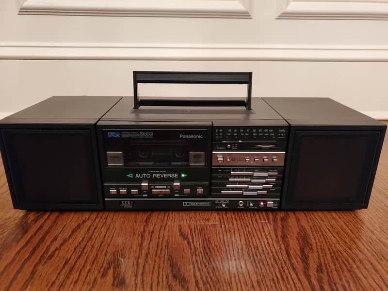 Panasonic RX-C20 portable stereo component stereo Late 1980s or