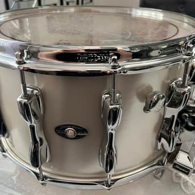 Slingerland Magnum 1983 - Silver Mist 8X14 Snare Drum 12 Lug Near Mint Condition! image 8