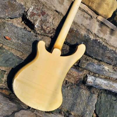 Rickenbacker 4003 1983 - vintage yellow Blonde / black image 14