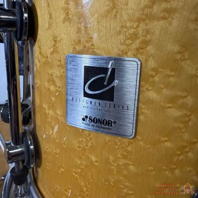 Sonor Designer Maple Light 22,10,12,14 Birdseye Drum Kit image 7