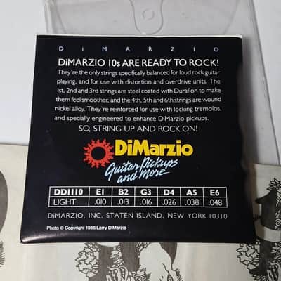 DiMarzio Replacement Electric Guitar Strings NOS Set Of 6 image 2
