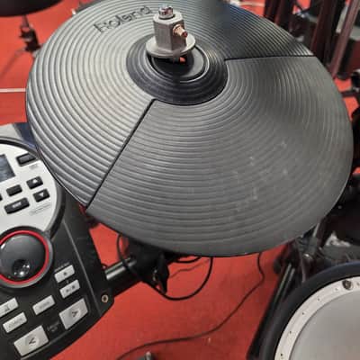 Roland TD-11K V-Drum Kit with Mesh Snare Pad 2010s - Black image 11