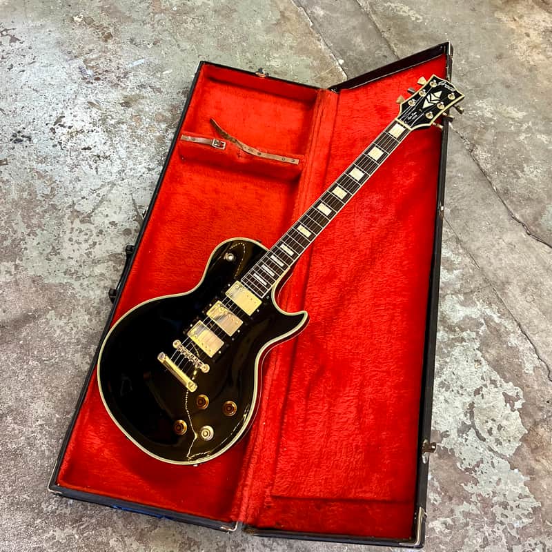 Greco Super Power EG-600 3 pickup c 1981 - Black beauty led paul
