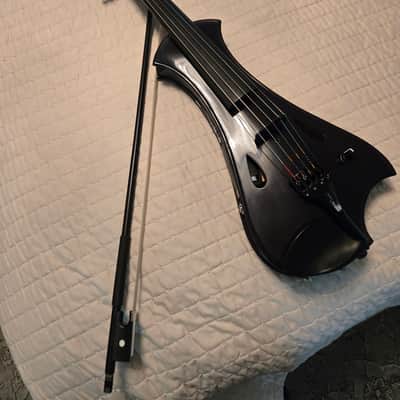 C. Meisel Spitfire E-Fusion 6000E Electric Violin  4/4 + Case Glasser Bow RARE image 1