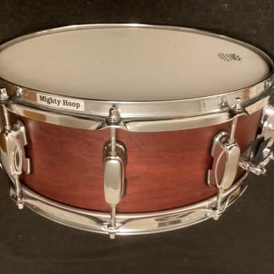 Tama 5.5x14 Sam Ash 81st Anniversary Limited Edition Snare Drum - 100% Walnut MonoPly Mono-Ply Shell image 2