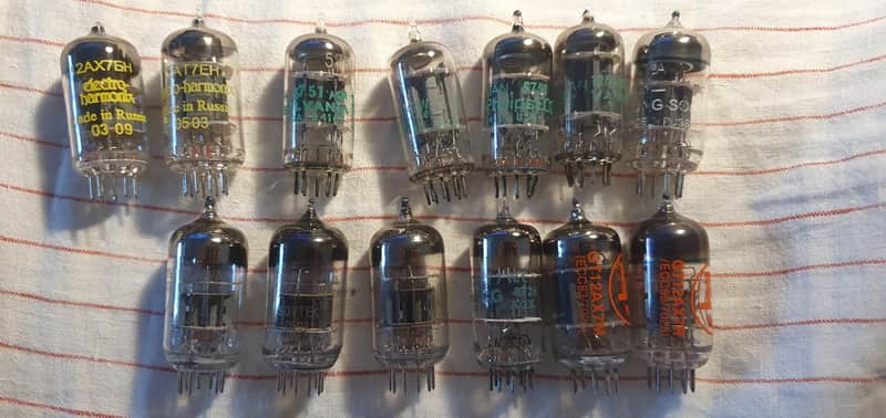 Various 13 Preamp Tube Lot