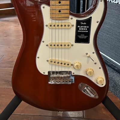Fender Player II Stratocaster, Maple Fingerboard 2024 - Transparent Mocha Burst/ 6lbs. 13.3oz. #MXS24053460 image 3
