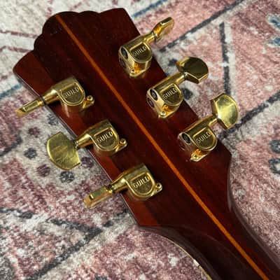 1975 Guild D55 LH Vintage Left Handed Westerly RI Natural Acoustic Guitar! image 13