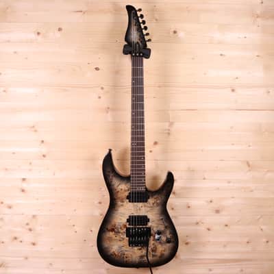 Schecter C-6 Pro FR Electric Guitar - Wenge Fingerboard, Charcoal Burst image 2