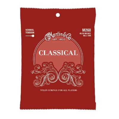 Martin Ball End Classical Guitar Strings - Normal Tension - 80/20 Bronze image 1