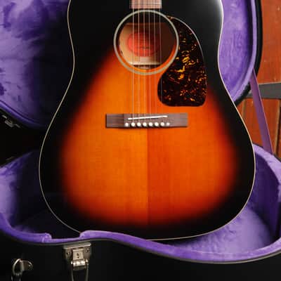 Epiphone 1942 Banner J-45 Reissue Vintage Sunburst Acoustic-Electric Guitar image 18