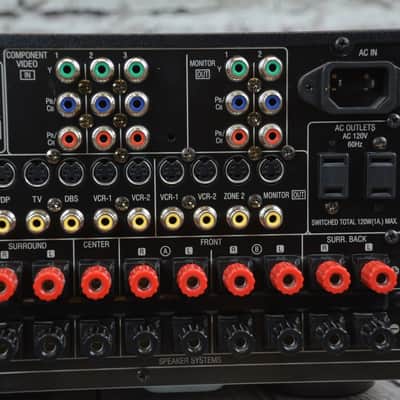 DENON AVR-2807 7.1 Channel HDMI Surround AV Home Theater Receiver w. Phono In !! image 9