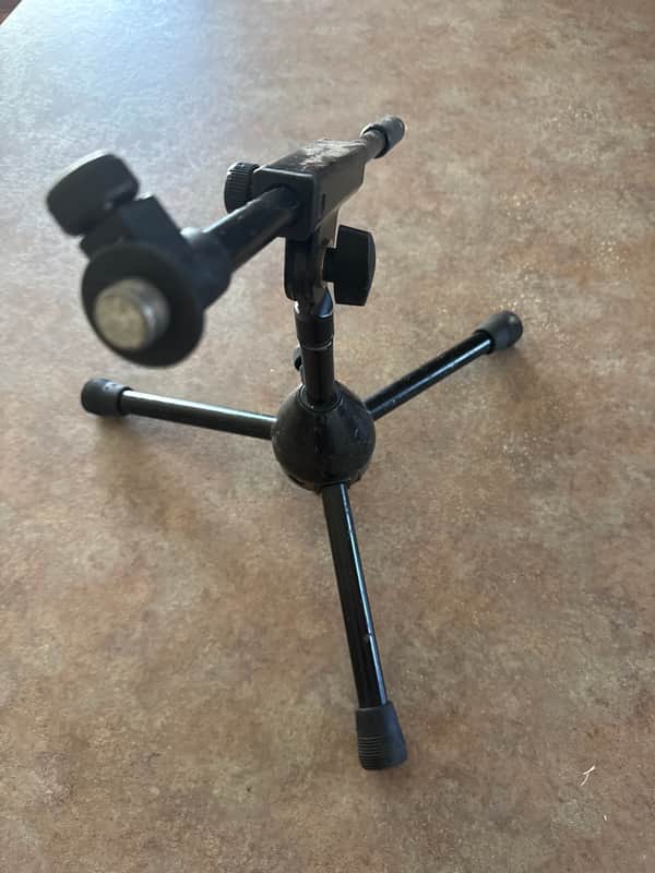 K&M 25950 Rien Low-Level Tripod Boom Mic Stand 2010s - Black image 1