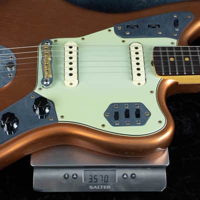 Fender Custom Shop 64 Jaguar Journeyman Relic Burnt Copper CZ587571 imagen 5