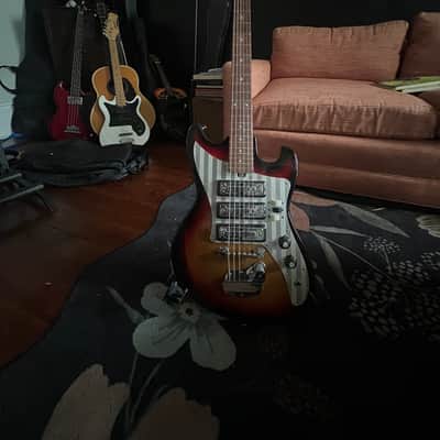 Teisco Del Rey EP200 sunburst 1963 | Reverb