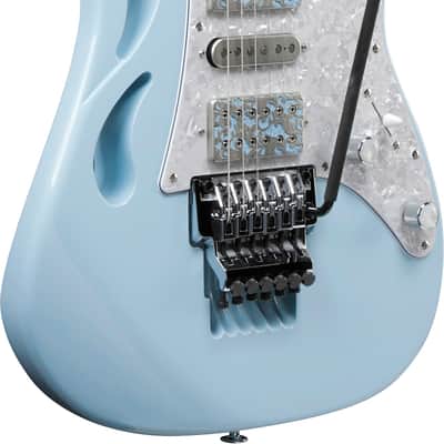 Ibanez Steve Vai "PIA" Signature Edition E-Gitarre 6 String - Blue Powder + Case image 13