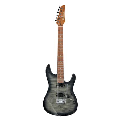 Used Ibanez AZ24S1FTKS AZ Standard Guitar - Transparent Black Sunburst image 2
