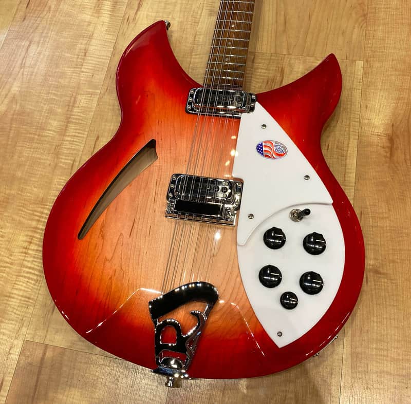 Rickenbacker 330/12 12-String Electric Guitar FireGlo image 1