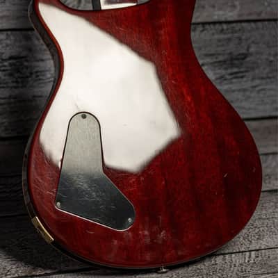 Paul Reed Smith PRS Custom 22 10 TOP Stoptail 1998 Vintage amber QUILT Cherry Sunburst Dragon II image 11