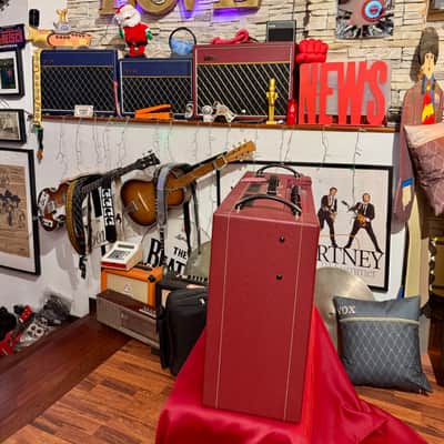 Vox AC30C2 2x12” Custom Limited Edition 2-Channel 30-Watt 2x12" Guitar Combo Classic Vintage Red image 18