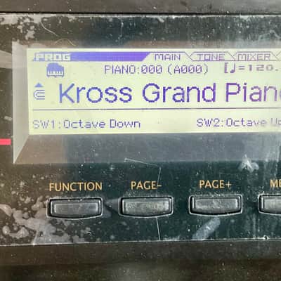 Korg KROSS 61-Key Music Workstation 2010s with box and manual