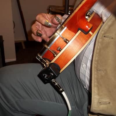 "THE GRIP" UKUELE PICKUP with FLEXIBLE MICRO-GOOSE NECK by Myers Pickups by Myers Pickups image 5