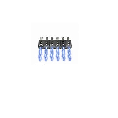 Graph Tech Ghost Piezo Electric to Acoustic Saddles Strat / Tele-Style Piezo Pickups 6-String Black image 4