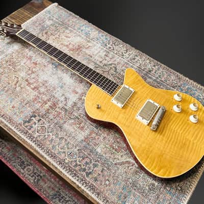 Brondel Burn II w/ Ron Ellis Pickups- Aged Amber Blonde - NEW, (Authorized Dealer) image 2