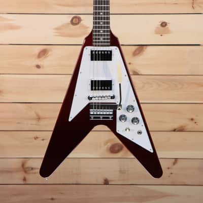 Gibson 1967 Flying V with Vibrola - Sparkling Burgundy-200097 image 2