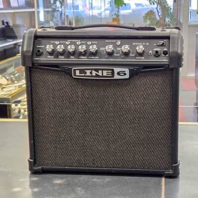 Line 6 Spider IV 15 15-Watt 1x8" Digital Modeling Guitar Practice Amp 2009 - 2016 - Black image 1